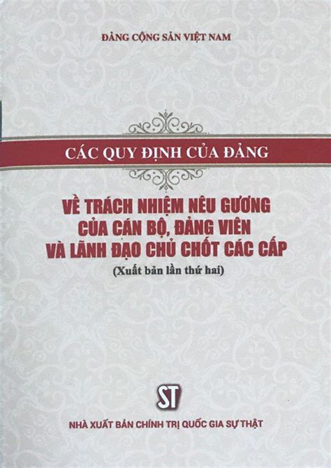 quy định 646 về trách nhiệm nêu gương|Nêu gương .